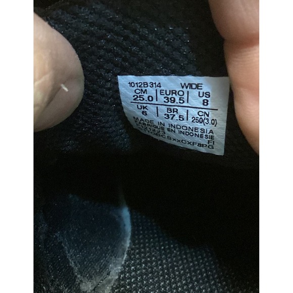 Asics Shoes Womens Sz 8 WIDE Gel-Venture 9 Sneakers Purple Trail Running 1012B31 - Picture 8 of 8